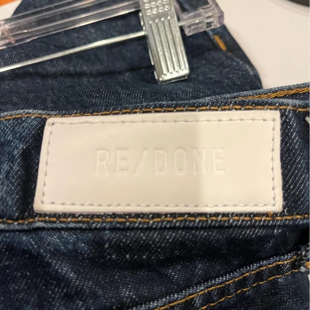 Re\Done- 70s Bell Bottom Heritage Wash Denim Jeans in Size 30. - Picture 6 of 8